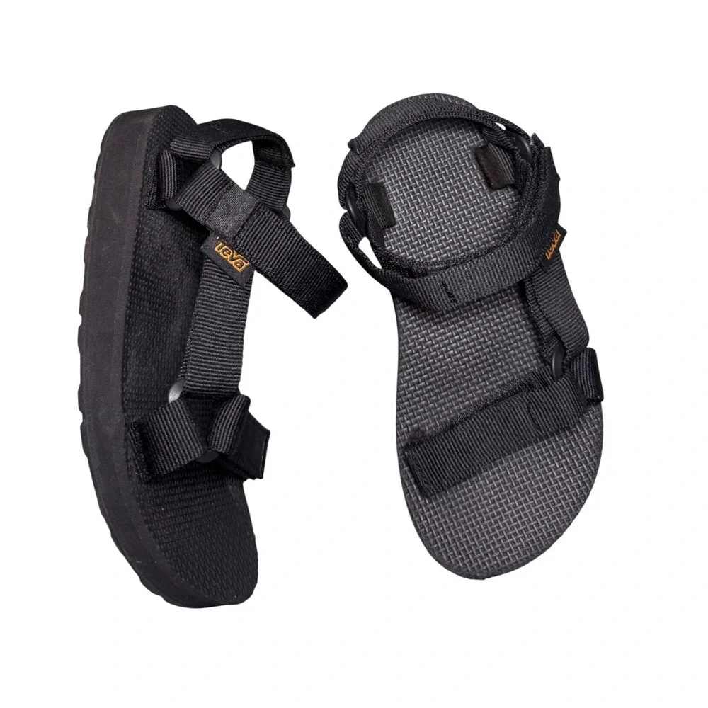 Teva Original Universal Black Sport Sandals Kids Size‎ 12 Neutral Unisex Comfort